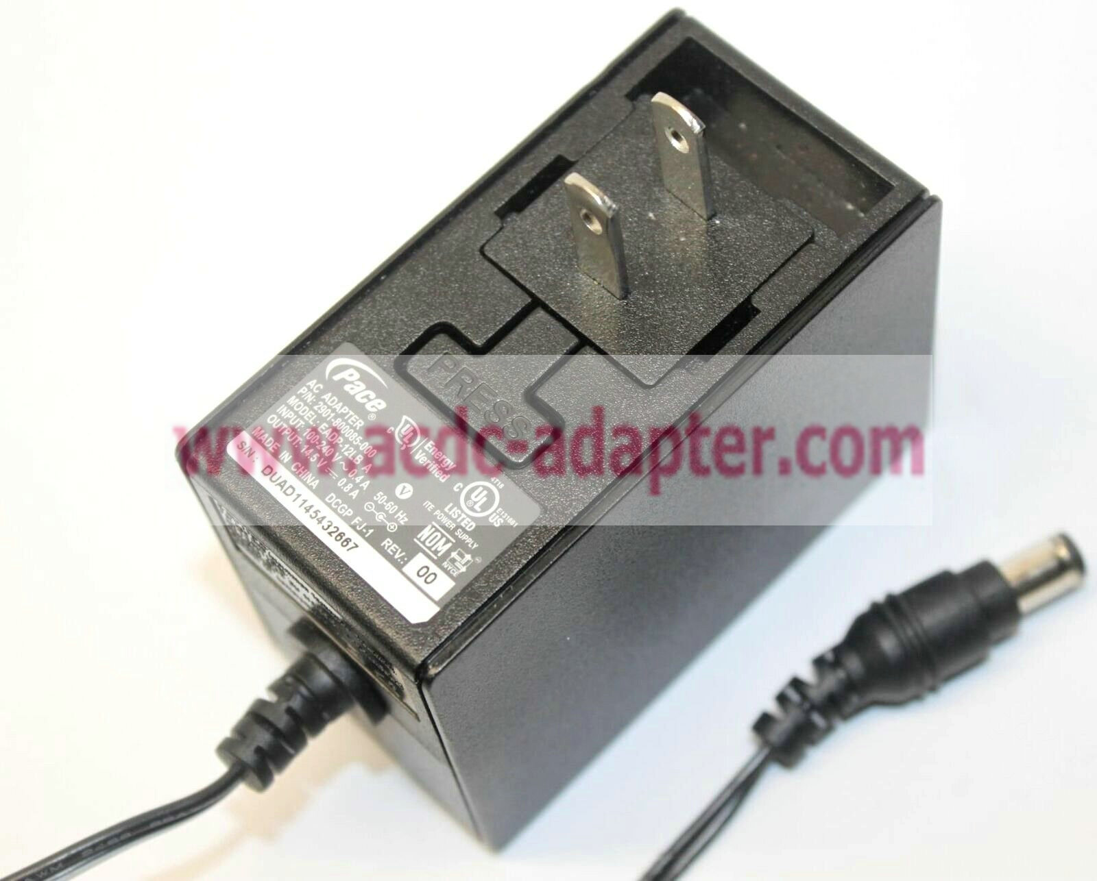 New 14.5V 0.8Amp Pace EADP-12LB A 2901-800085-000 AC Adapter Power Supply